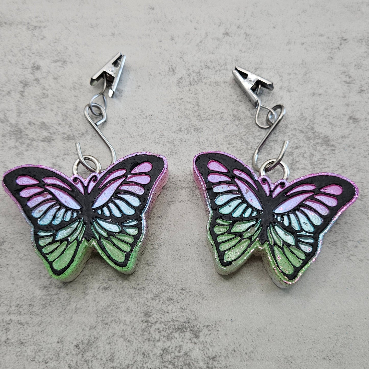 BUTTERFLY Vent Clip Set COCO COLADA