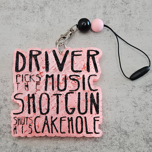 DRIVER PICK THE MUSIC Car Freshie
