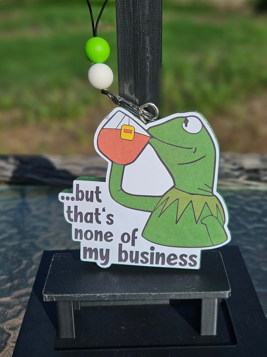 NONE OF MY BUSINESS Car Freshie