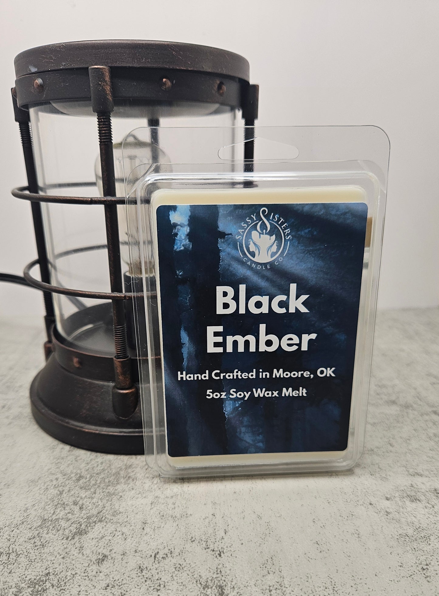 BLACK EMBER Soy Wax Melt XL 5oz