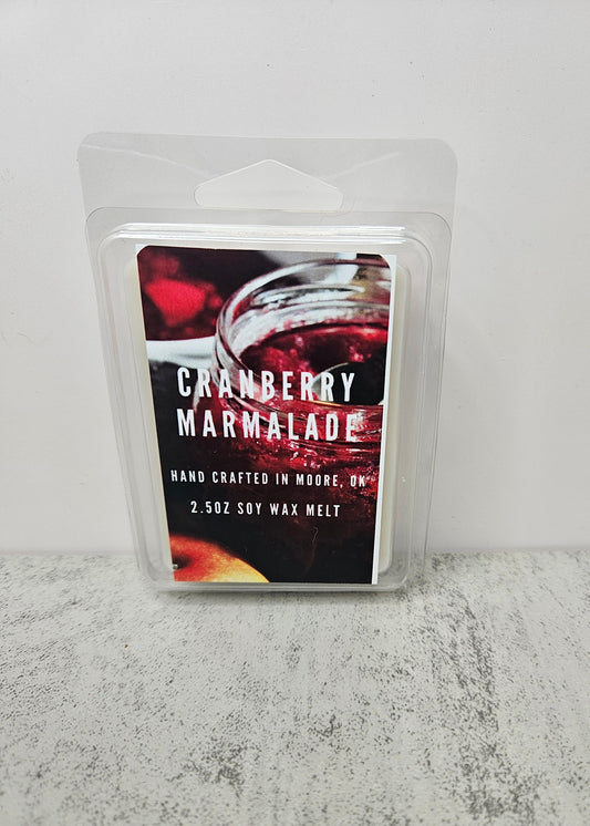 CRANBERRY MARMALADE Soy Wax Melt