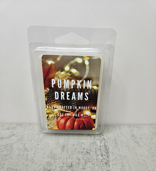 PUMPKIN DREAMS Soy Wax Melt